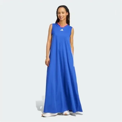 Tiro Cut 3-Stripes Soft Mesh Long Dress